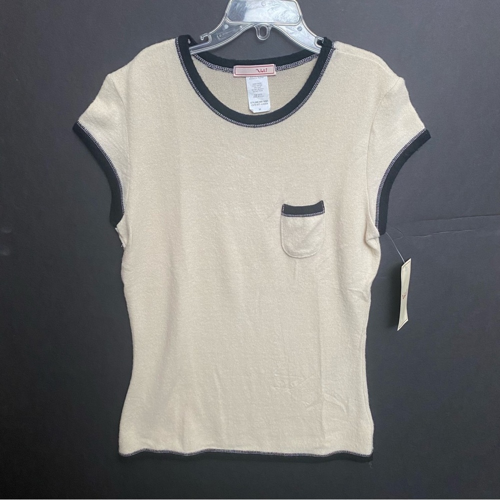 Volume 1 Girl’s Short Sleeve Top Vintage Polyester Rayon Soft